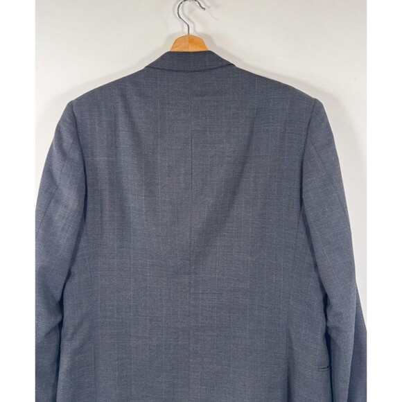 VINTAGE Yves Saint Laurent Blazer Black Double Breasted Sport Coat 40R - Picture 10 of 11